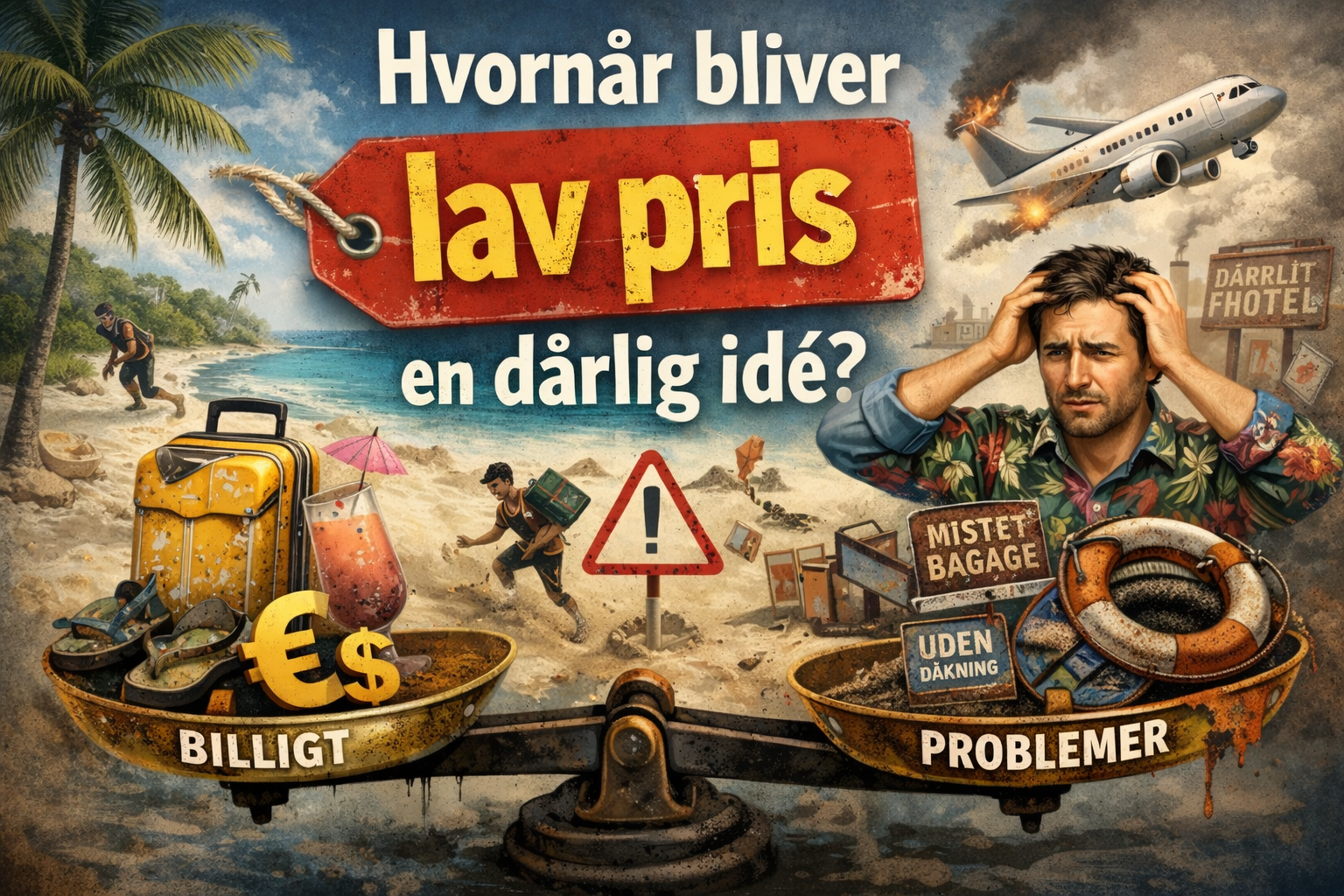 Hvornår lav pris på rejseforsikring kan blive en dårlig idé