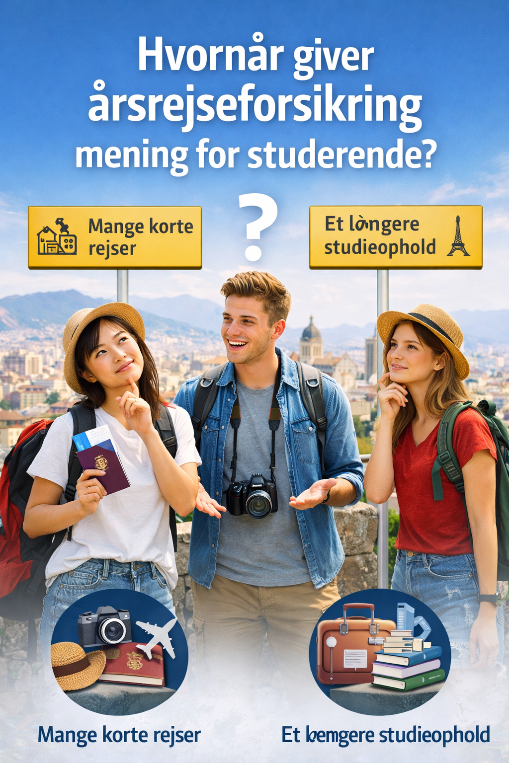 Årsrejseforsikring for studerende – overblik og vurdering