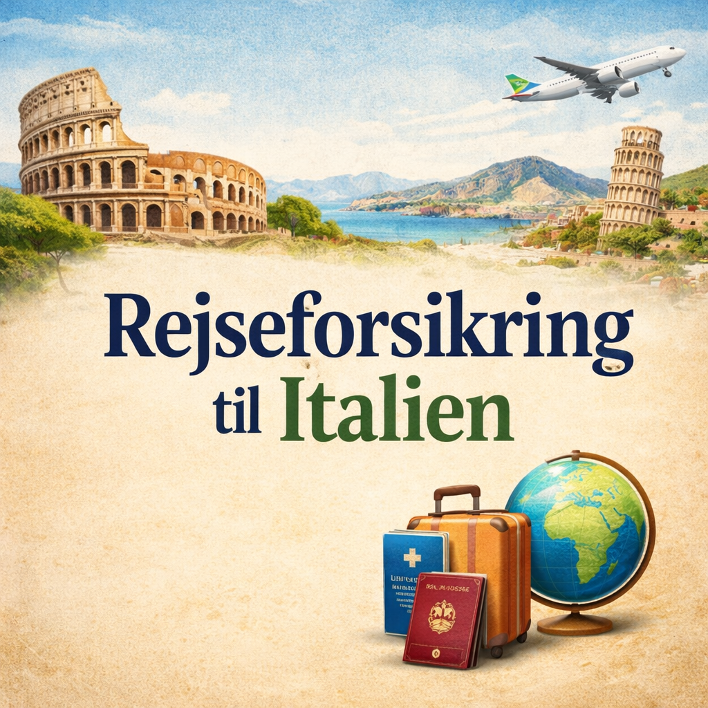 Prisniveau for rejseforsikring til Italien